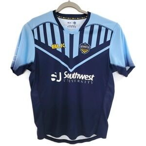 El Paso Locomotive FC Jersey Mens‎ 3XL Blue USL Soccer Short Sleeve Los Locos